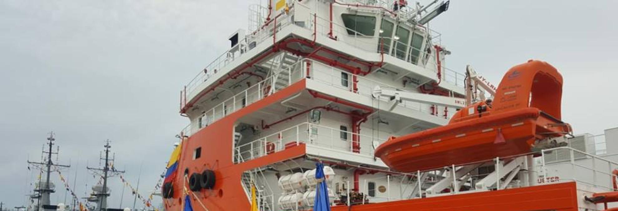 ARC “Caribe”, nuevo buque hidrográfico multipropósito que realizará investigación científico marina en Dimar