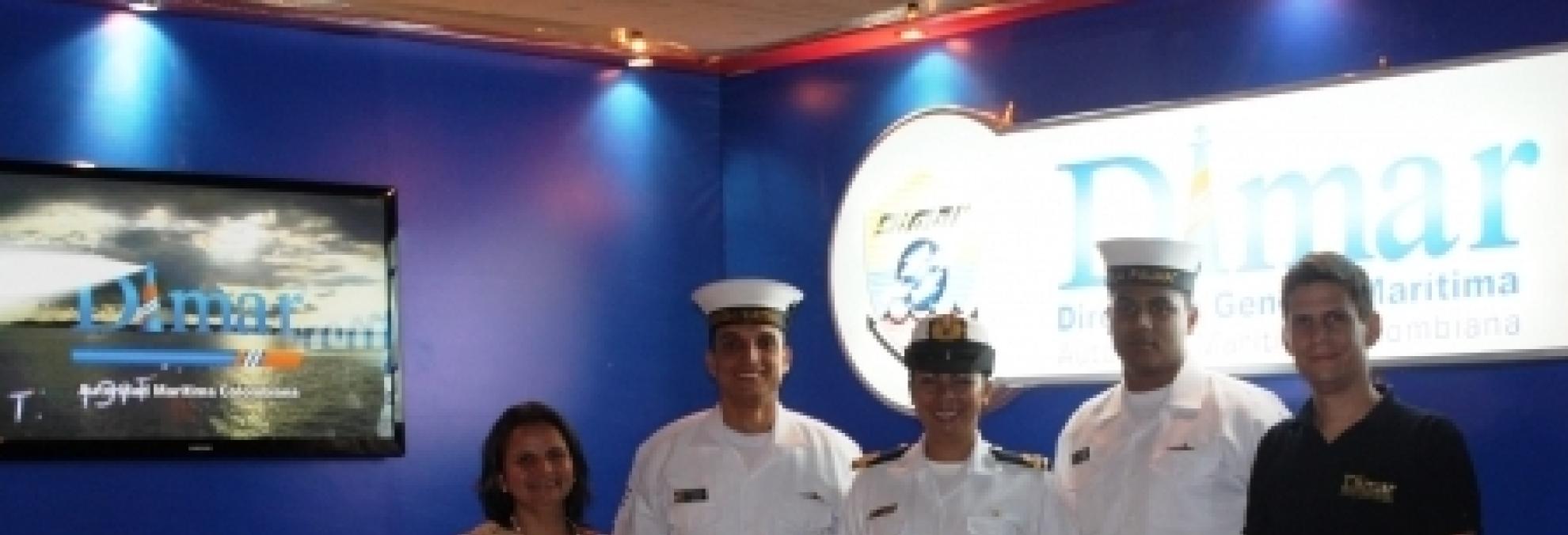 Dirección General Marítima presente en la "Semana del Mar", Cali 2014.