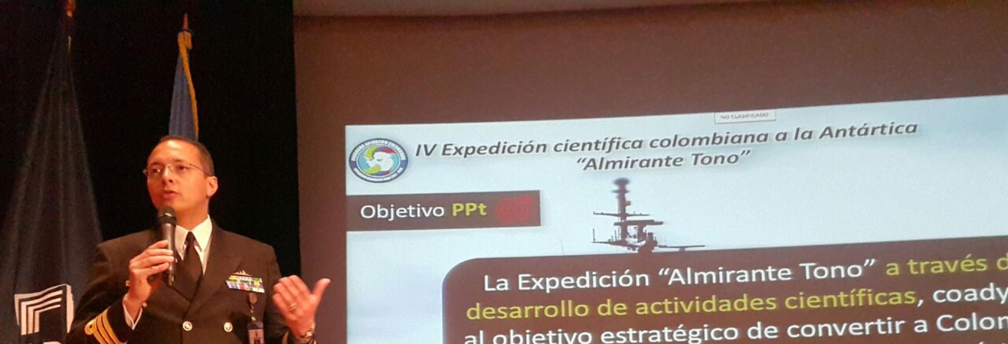 Dimar dio a conocer resultados preliminares de investigaciones realizadas en la IV Expedición Antártica “Almirante Tono”