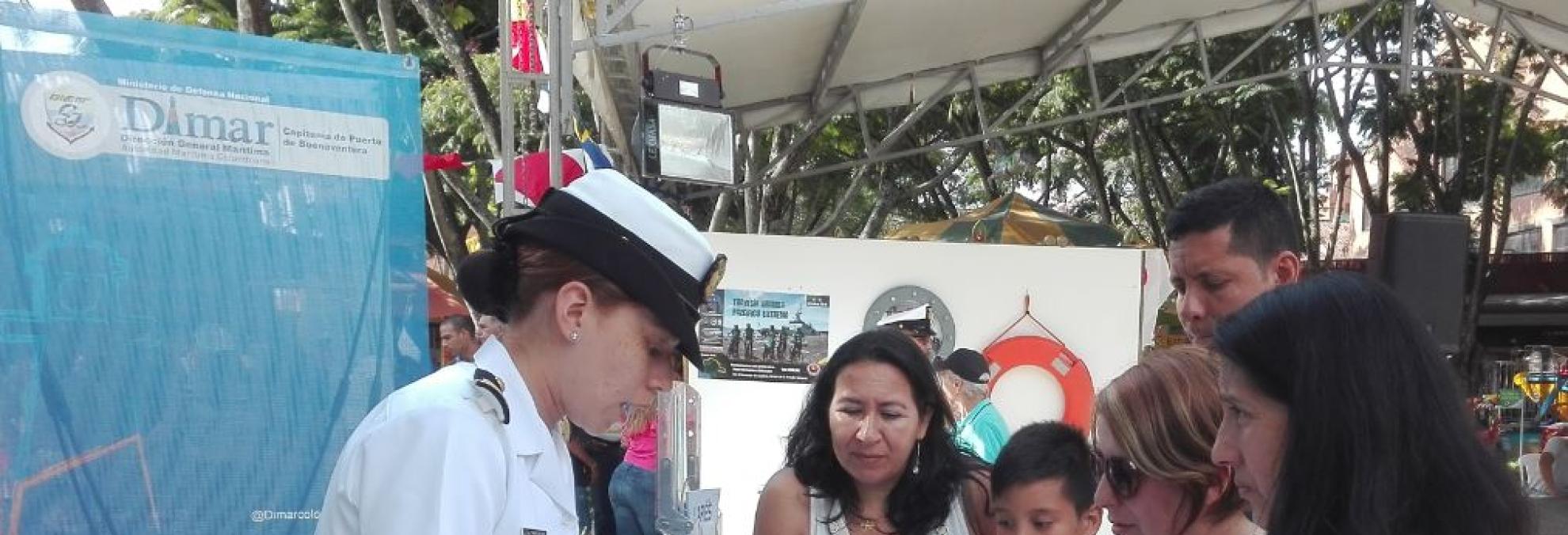 Dimar participa en Semana del Mar en Cali