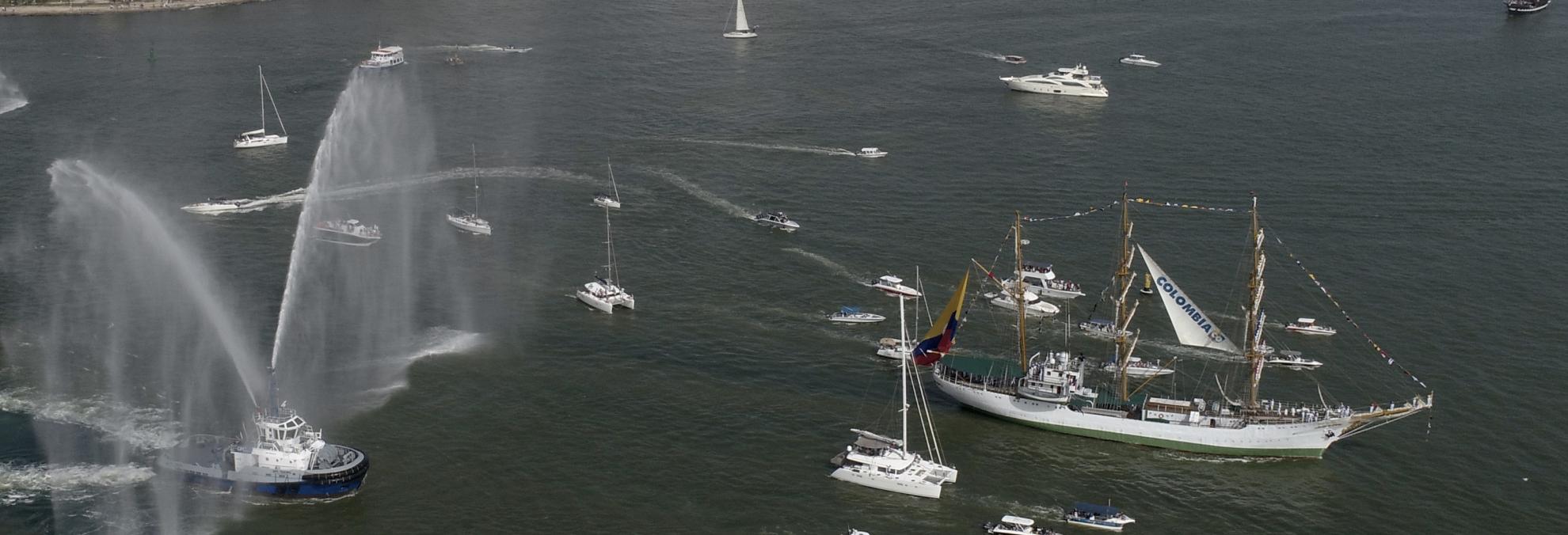Dimar socializa medidas de seguridad marítima para los eventos de la Fiesta del Mar en Santa Marta
