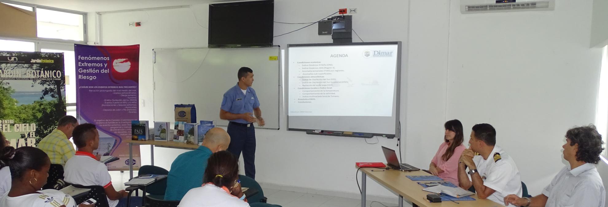 CIOH Pacífico, en la segunda reunión del ‘Comité Técnico Nacional para el Estudio del Fenómeno “El Niño”, en San Andrés Isla.