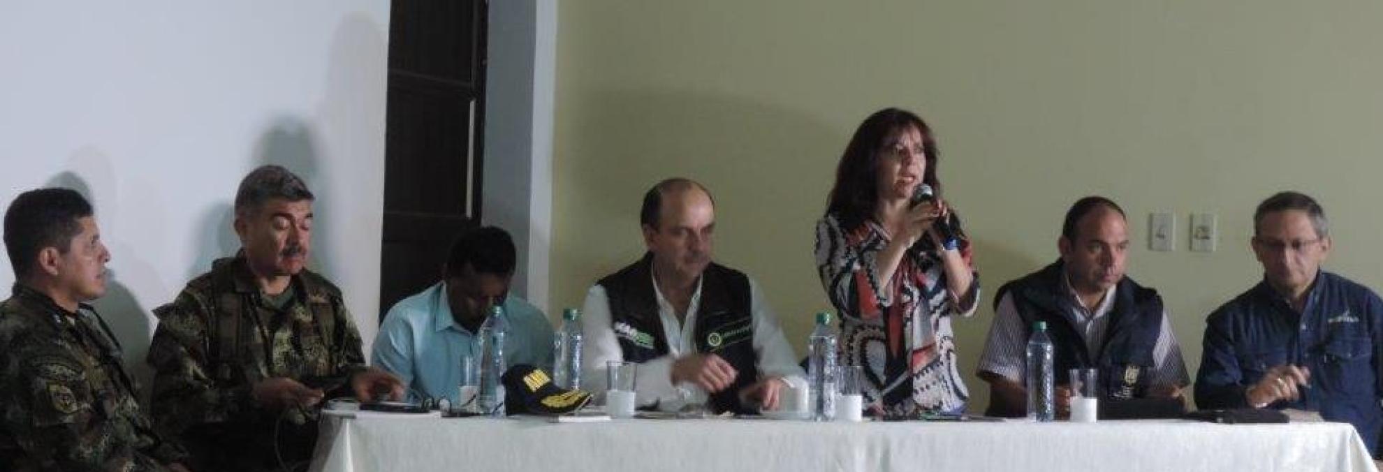 El CCCP de Dimar apoya las actividades de control de derrame de hidrocarburos en la región
