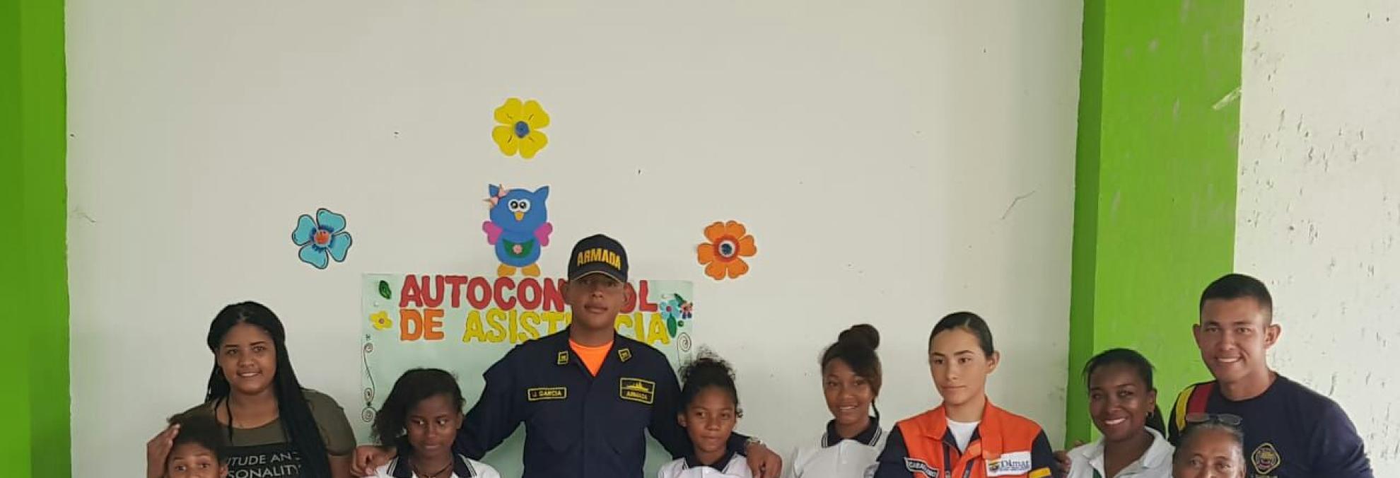 En Tumaco, Dimar trabaja con los colegios para fortalecer la cultura ambiental en niños y  jóvenes