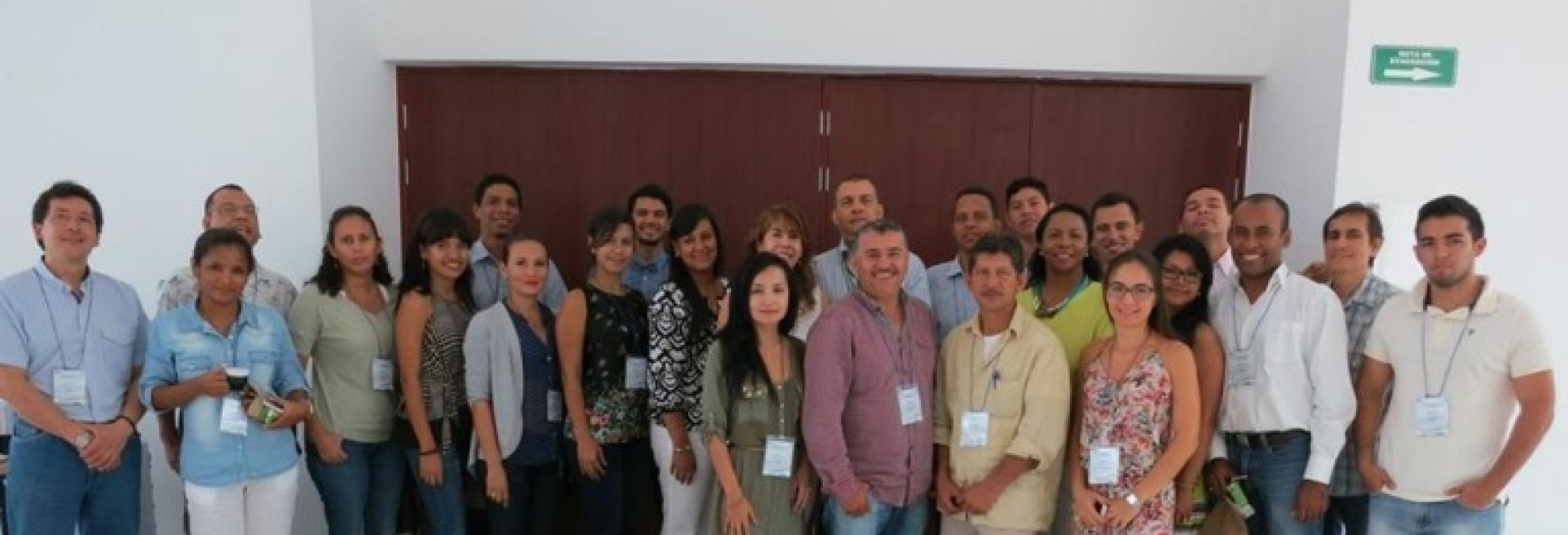 Participantes Taller REDCAM 2015. 
