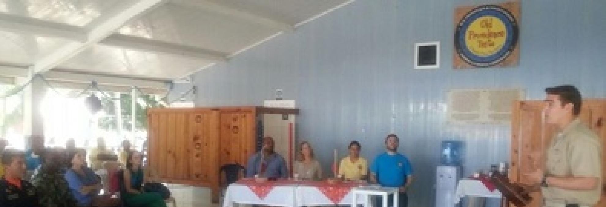 Sr. Teniente de Fragata Mario Navas Estévez, Capitán de Puerto de Providencia, quien reafirma compromiso Institucional.