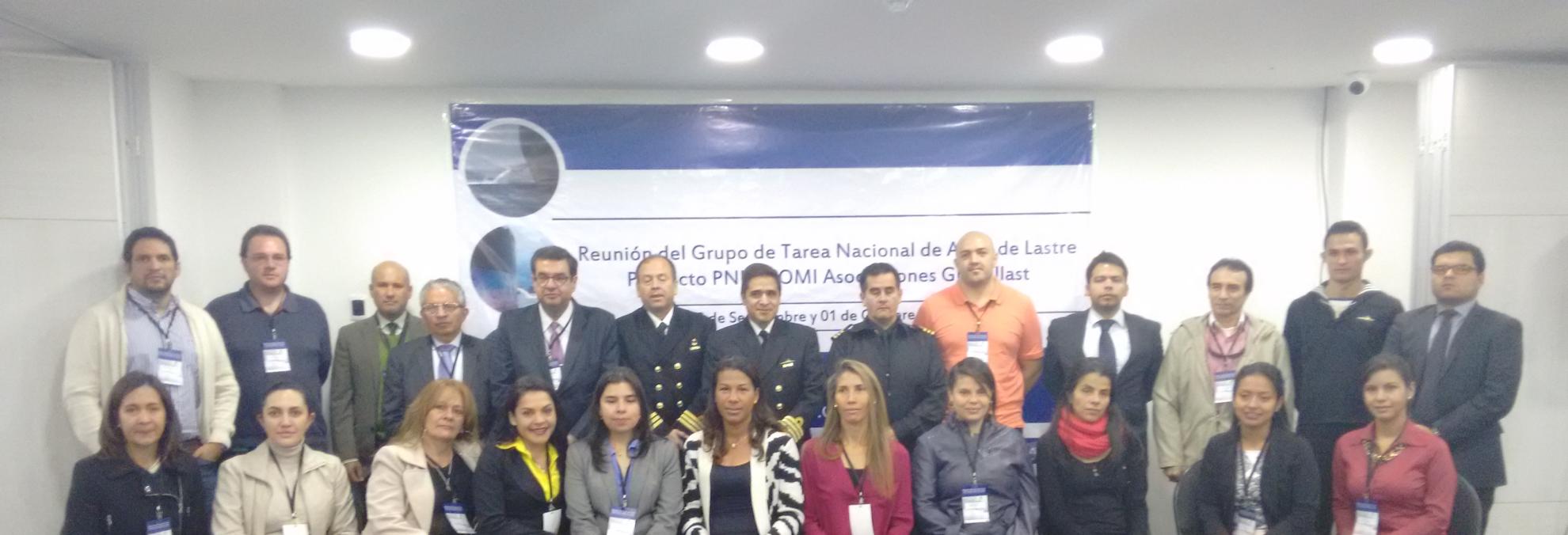Asistentes a la ‘Reunión Grupo de Tarea Nacional de Agua de Lastre’ (GTN)