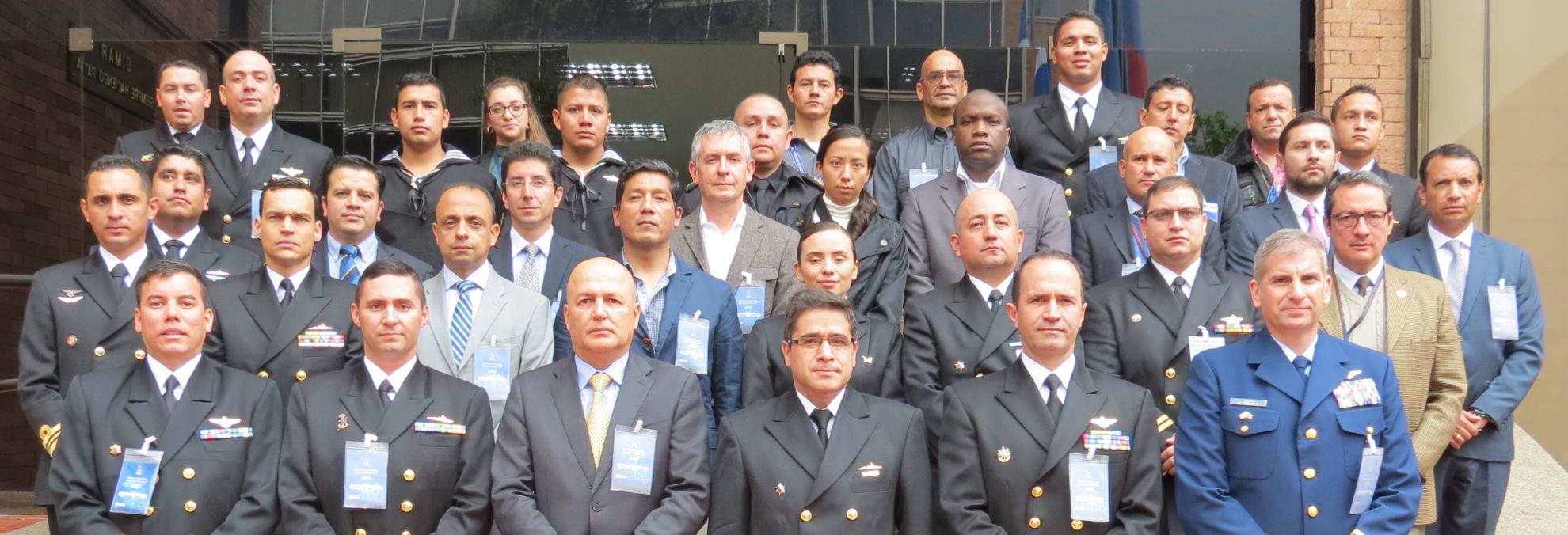 Representantes de diferentes entidades en el Primer Seminario de Búsqueda y Salvamento Marítimo
