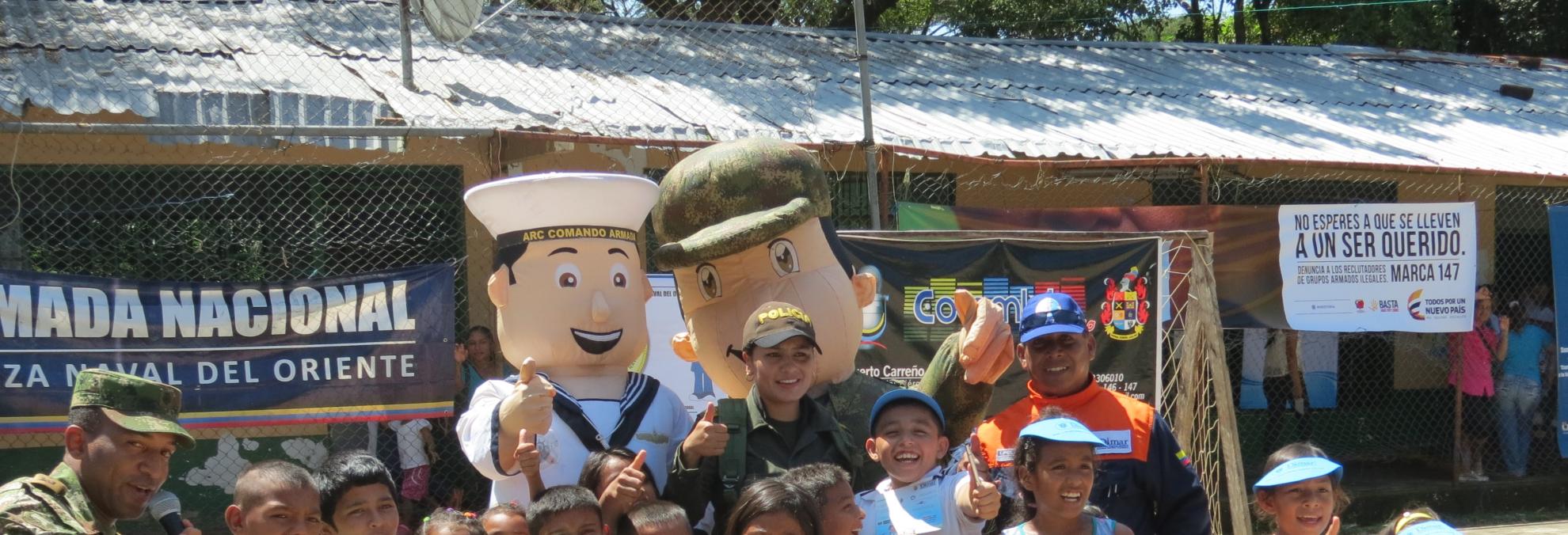 Capitanía de Puerto  de Puerto Carreño comprometida con el bienestar de la comunidad de la jurisdicción.