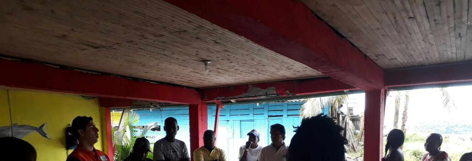 Dimar invitada a taller sobre avistamiento de ballenas realizado en corregimiento de Juanchaco