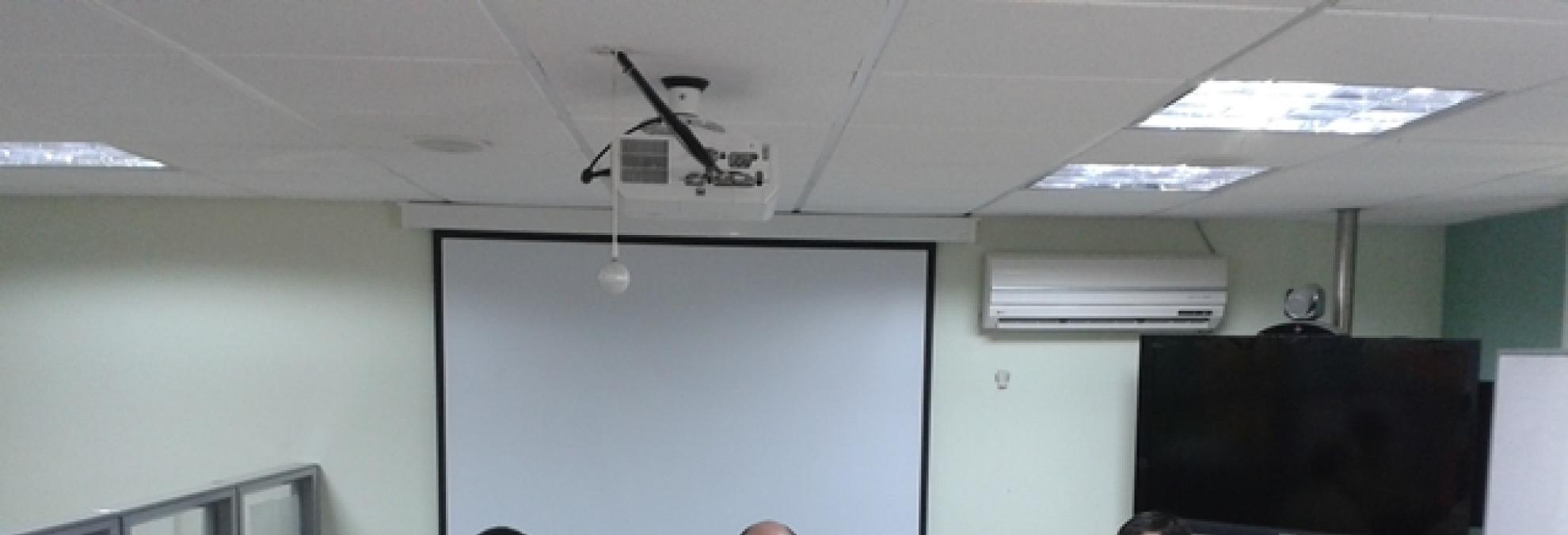 Sala de Crisis del Simulacro