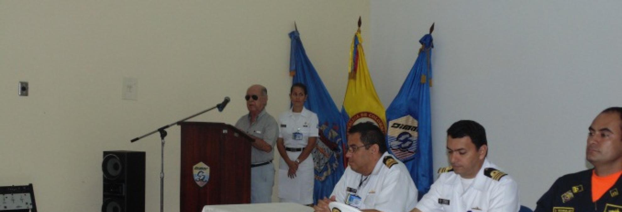 Ceremonia de aniversario, 110 años de la Capitanía de Puerto de Tumaco. 