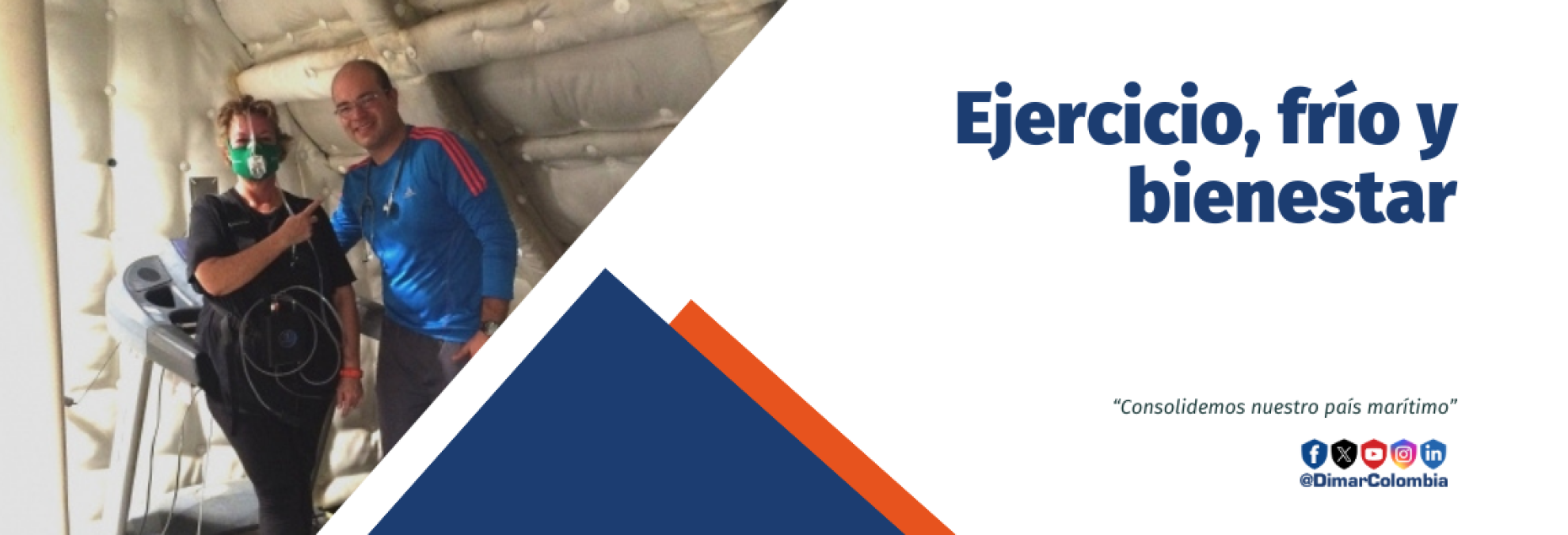 Ejercicio y frío bienestar