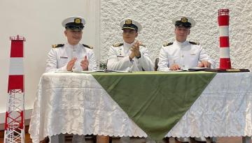 En Buenaventura se cumplió ceremonia de relevo para la Jefatura de Señalización Marítima del Pacífico y el buque ARC “Isla Palma”