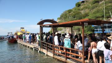 Cifras positivas en movilidad marítima marcan el cierre de la temporada alta en Santa Marta