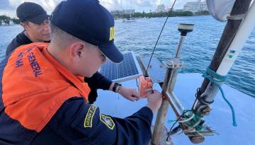Gobernación y Capitanía de Puerto de San Andrés instalan dispositivos AIS en embarcaciones de pesca artesanal