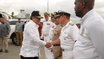 Con el zarpe del buque ARC “Simón Bolívar”, inicia oficialmente la décima expedición antártica colombiana
