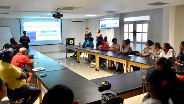 Empresas de transporte turístico de San Andrés se capacitan para implementar el Sistema de Tráfico Marítimo - SITMAR