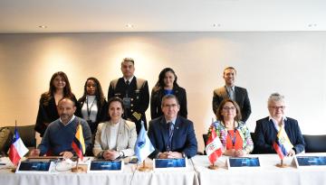 Dimar, por Colombia, asume la Presidencia del Comité Coordinador de los Cruceros ERFEN para los países del Pacífico Sudeste