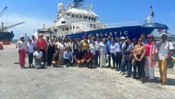 Llega a Colombia la Expedición Plastic Odyssey