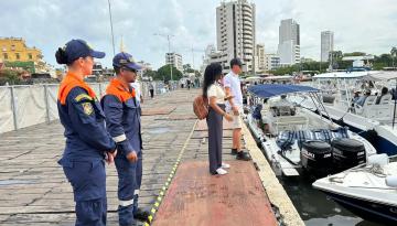 Garantizada la Seguridad Marítima en las Fiestas de la Independencia 2023