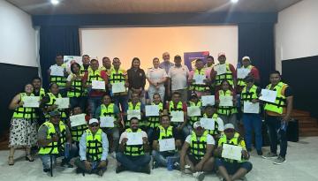 En el 2023 Dimar y Sena certificaron a 168 motoristas en Leticia