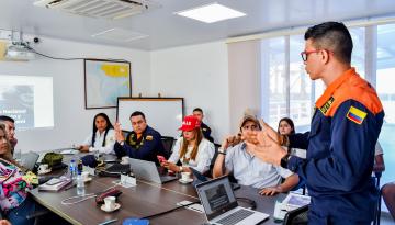 En Buenaventura, se fortalecen alianzas para mejorar el sistema de gestión de riesgo en caso de tsunami