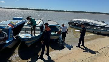 Dimar fortalece jornadas de inspección en embarcaciones y muelles en Puerto Carreño