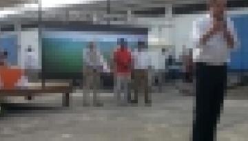 Se realizó la firma del acta de inicio de obras de dragado en el canal de Tumaco. 