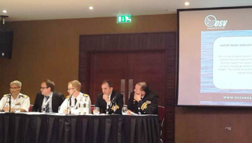 Participación de Dimar en el panel "La sostenibilidad y adquisición de los buques de investigación hidrográfica". 