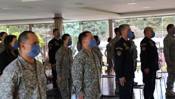 En la sede central de Dimar se llevó a cabo la ceremonia de ascenso de Oficiales de la Armada Nacional