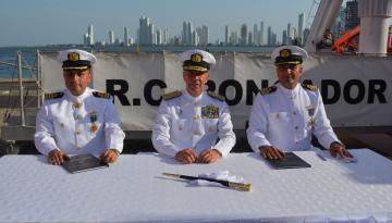 Asume nuevo comandante del buque hidrográfico ARC “Roncador”