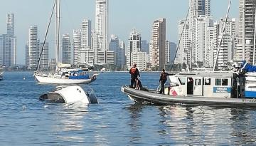 Capitanía de Puerto de Cartagena abre investigación por hundimiento de velero