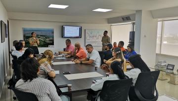 Capitanía de Puerto de Cartagena adelanta acciones de seguridad marítima previo a la temporada vacacional de semana santa. 