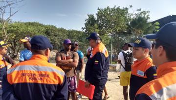 Capitanía de Puerto de Cartagena realiza controles para la protección de los cuerpos de agua de la ciudad 