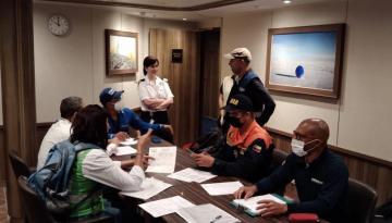 Dimar recibe el primer crucero de la temporada en Santa Marta