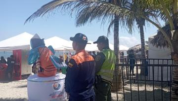 Dimar apoya los I Juegos Centroamericanos y del Caribe Mar y Playa 2022 