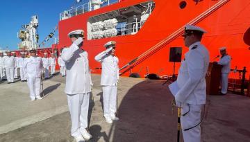 Cuatro buques de investigación científica marina tienen nuevos comandantes