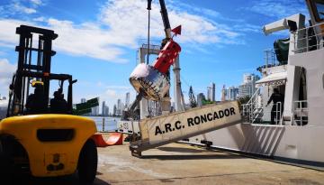 Zarpó buque ARC "Roncador" de la Dirección General Marítima a Providencia