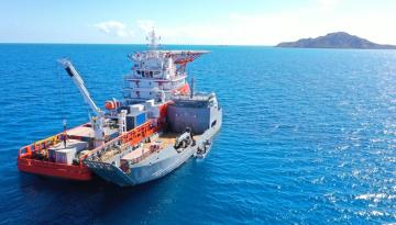 ARC “Caribe” conmemora su cuarto aniversario siendo un aliado estratégico en la reconstrucción de Providencia
