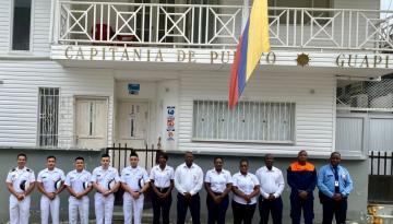 Capitanía de Puerto de Guapi celebró su cuadragésimo aniversario al servicio del Pacífico colombiano