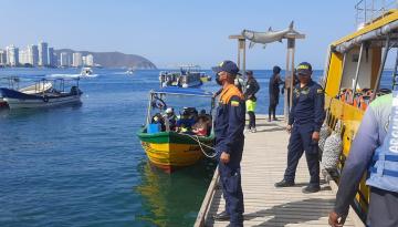 Cero siniestros marítimos en Santa Marta durante temporada de Semana Santa: Dimar