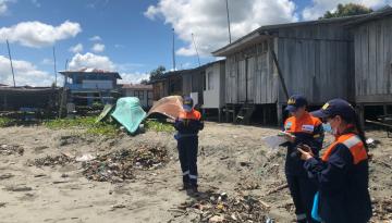 La Dimar continúa ejerciendo control sobre bienes de uso público en el Pacífico colombiano