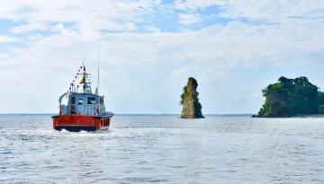 Dirección General Marítima adelantó un levantamiento hidrográfico en el canal de acceso de Tumaco, Nariño