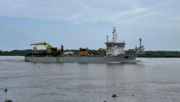 La Dimar anuncia mejoras en las condiciones para la navegación en el canal de acceso al Puerto de Barranquilla