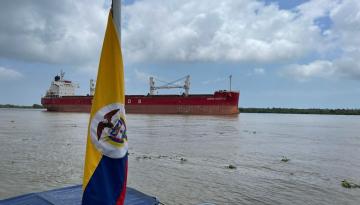 Dirección General Marítima anuncia mejoras en las condiciones para la navegación en el canal de acceso al Puerto de Barranquilla