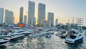 Dimar garantizó la seguridad integral marítima de 3.000 personas que participaron en el Festival Cultural en Cartagena
