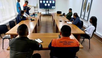 Dimar lidera Comité de Protección Marítima en Turbo, Antioquia