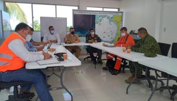 En Coveñas, Dimar adelanta Comité Local de Protección Marítima y Portuaria
