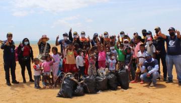 En la Alta Guajira, Dimar conmemora el Día de la Gente de Mar con trabajadores portuarios y pescadores artesanales de la región